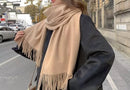 TLC 100% Wool Scarf Beige