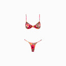Tay Tay Bikini Top Leopard Floral