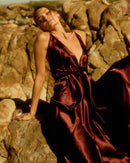 Ibiza Dress Burgundy