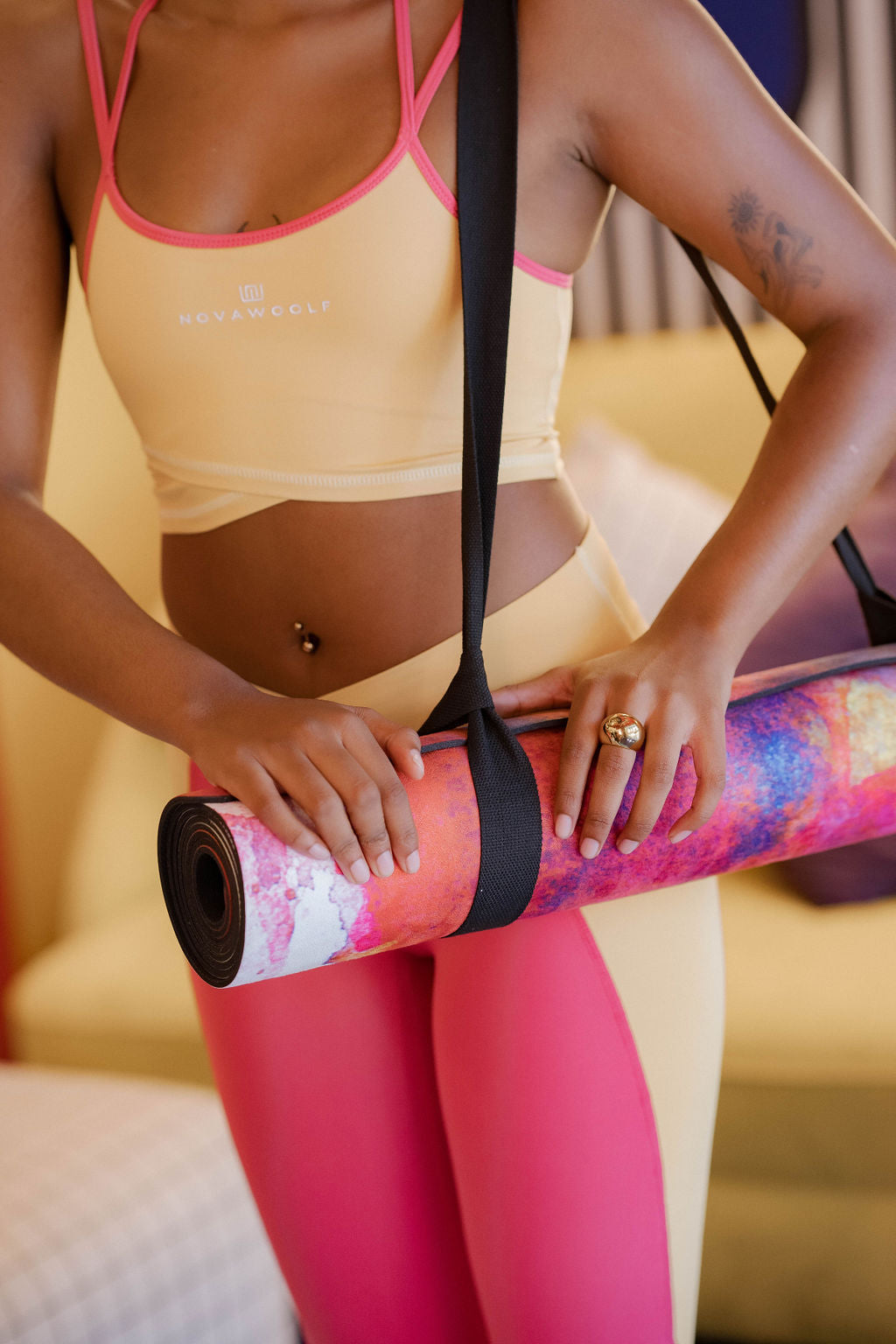 LUXE Solar Wisdom Yoga Mat