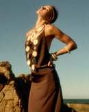 Barcelona Dress Chocolate
