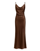 Barcelona Dress Chocolate