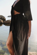The Wrap Skirt Black