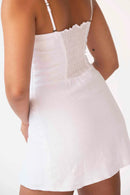 The Cara Mini Dress White