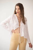 The Becca Top White