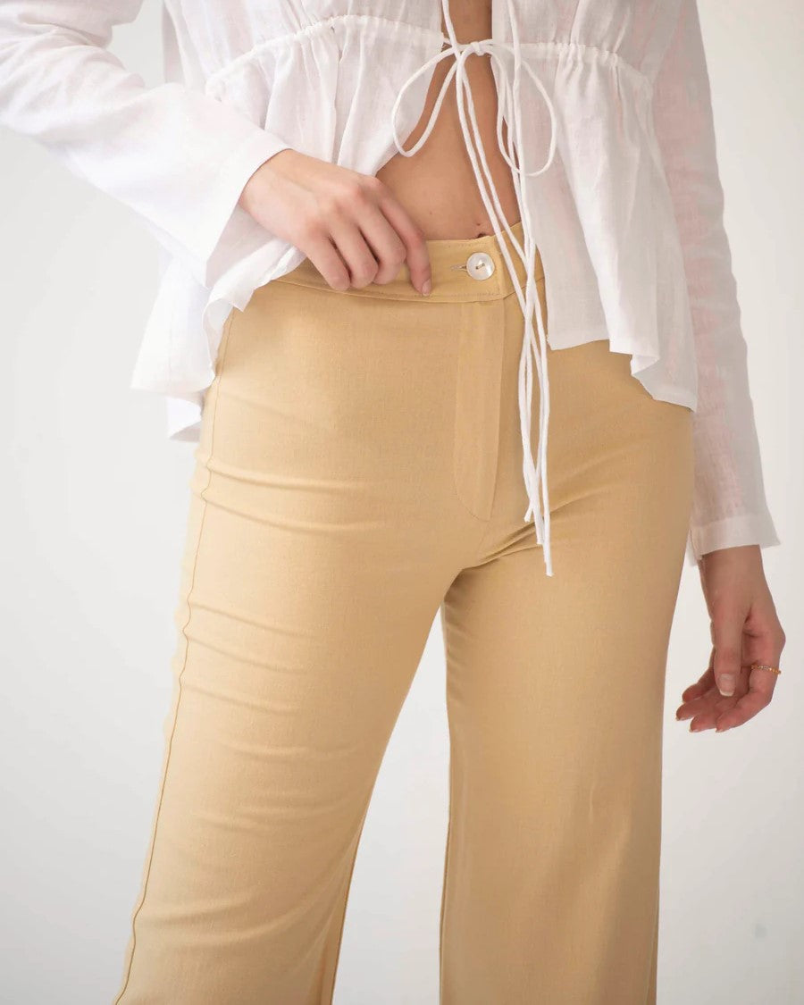 The Harlow Pants Sand