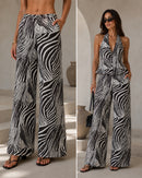 Wild Society Muse Top Zebra Brown/Cream
