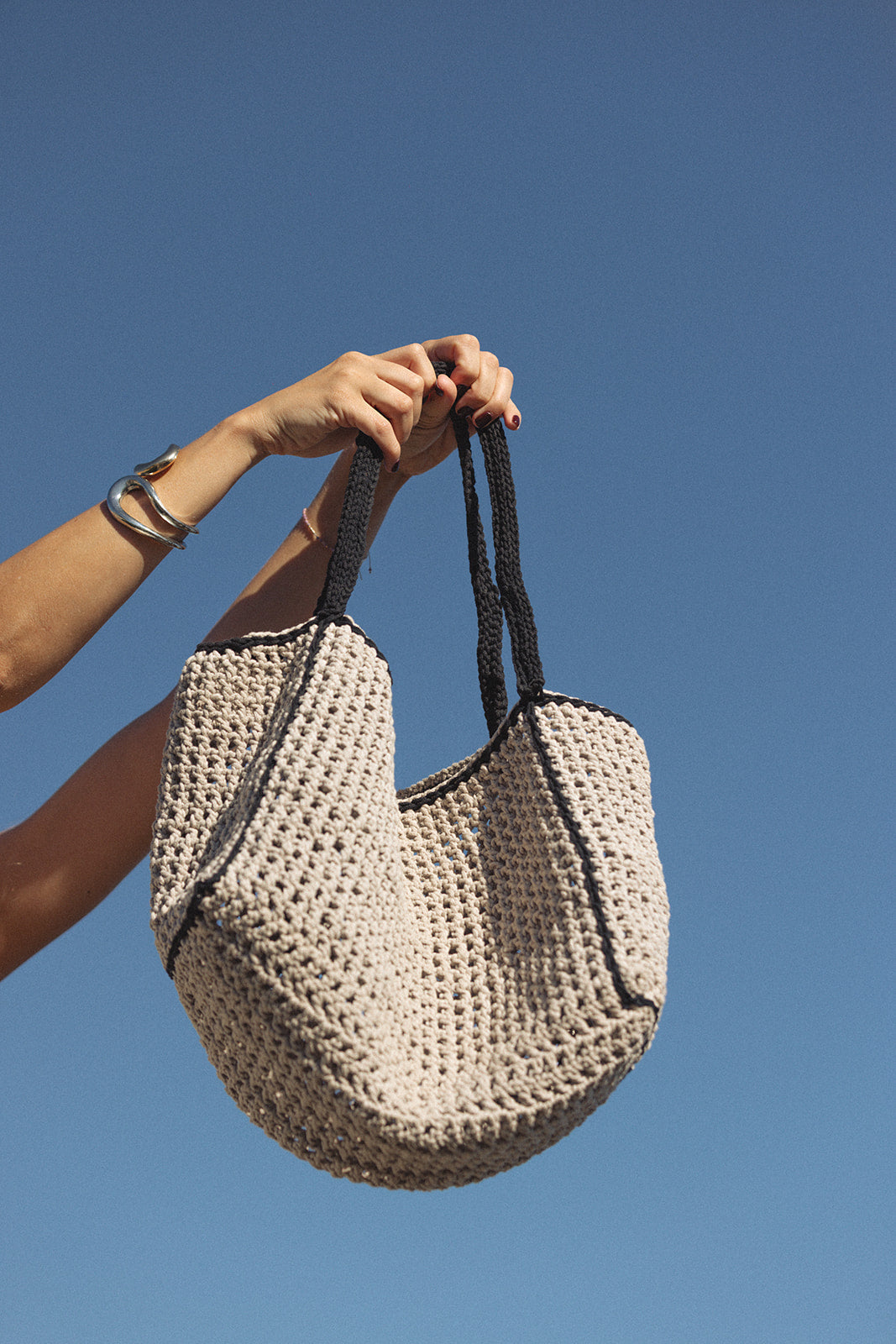 Duna Crochet Bag Neutral