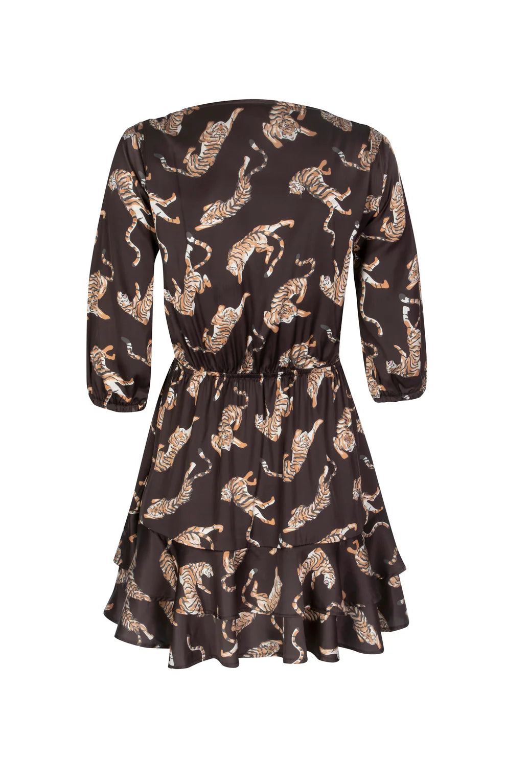 Sienna Dress Black Tiger