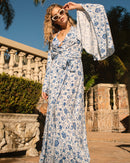 Coco Wrap Dress Amalfi