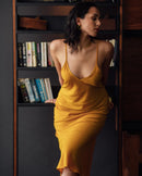 The Tencel Dress Turmeric