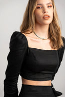 The Bailey Top Black