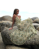Jaipur Maxi Dress Green Leaf