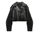 Jetline Pu Leather Jacket Black
