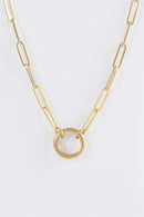 LN051G Mini Francesca Necklace 45mm