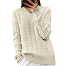 Weekend In Cable Knit Cream