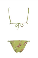 Havana Bikini Top Tiger Pistachio