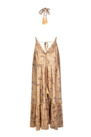 St Tropez Dress Gold Tiger