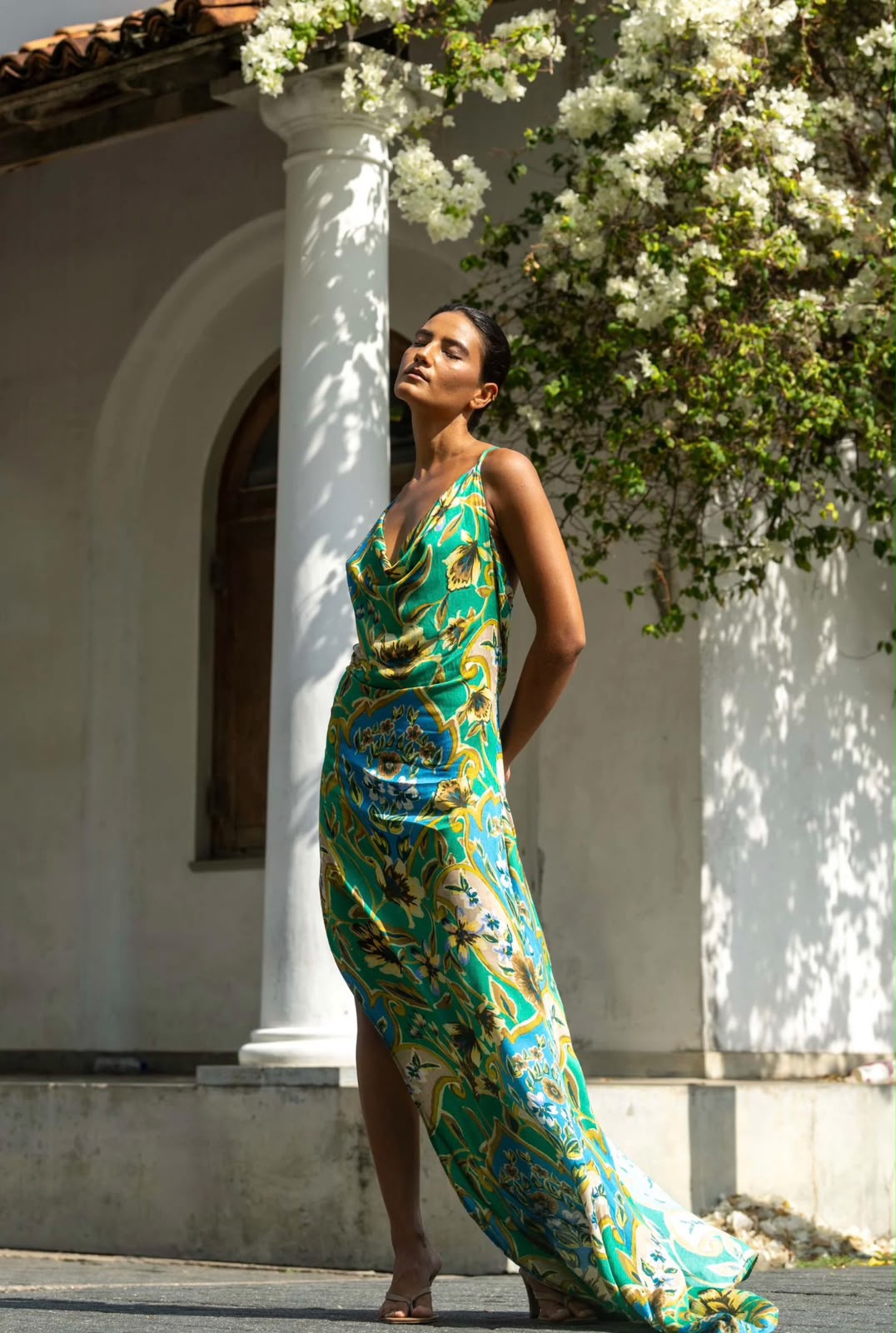 Barcelona Dress Wildflower