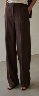 Cocoa Command Tailored Pants  Brown