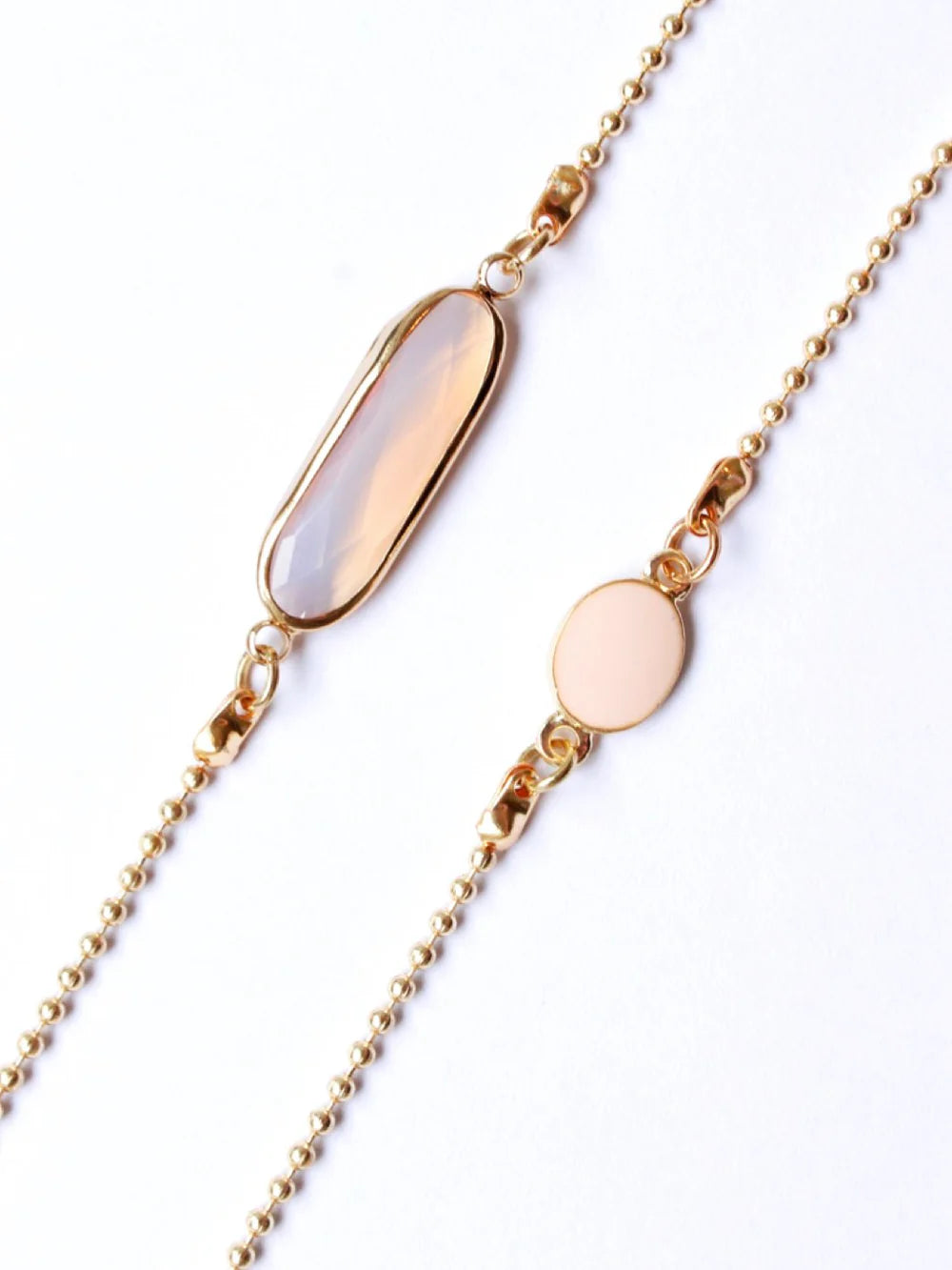 Crystal C Peach Sunglasses Chain